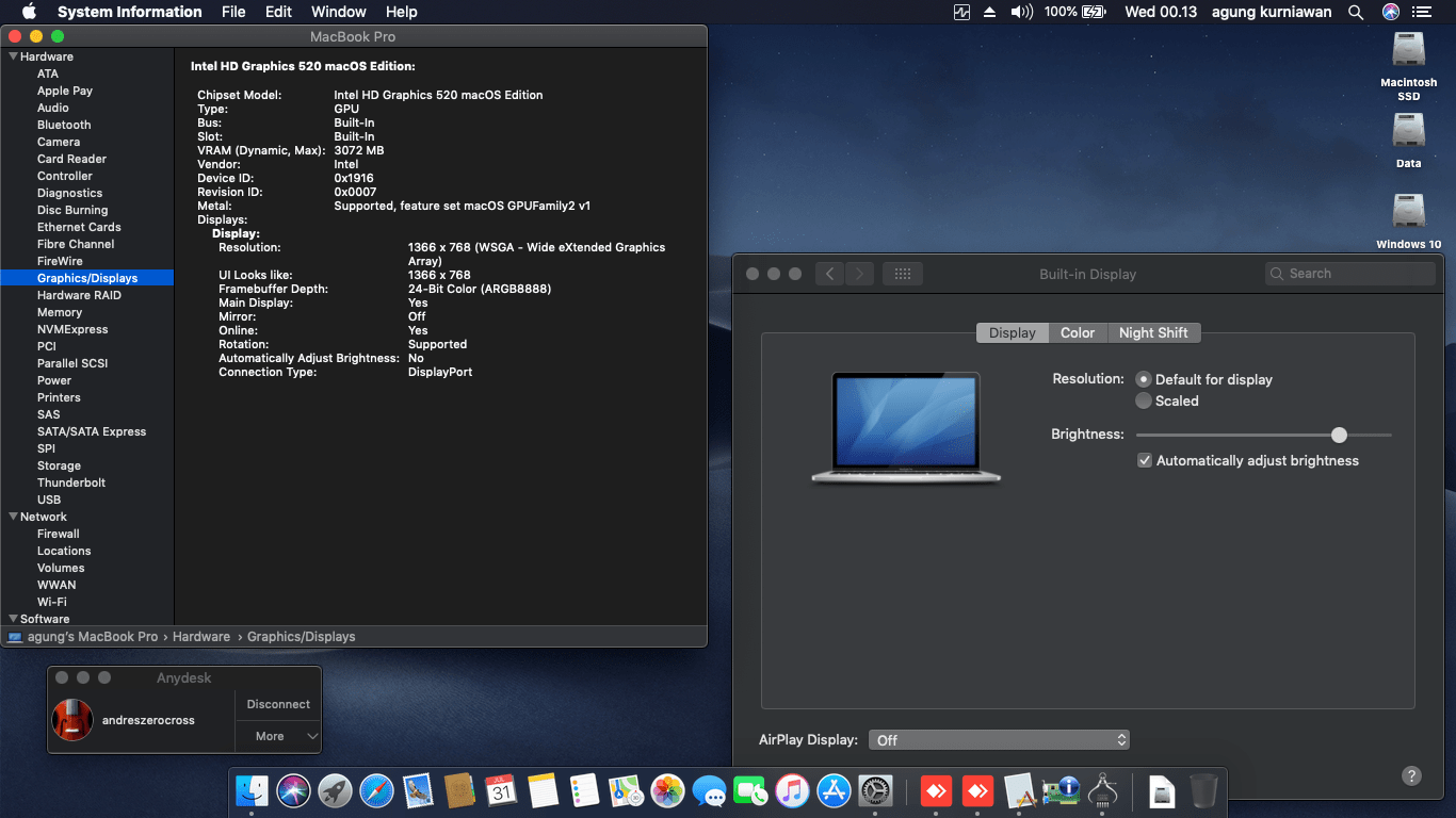 Acer E5 475G 38LQ [Intel HD 520] 6